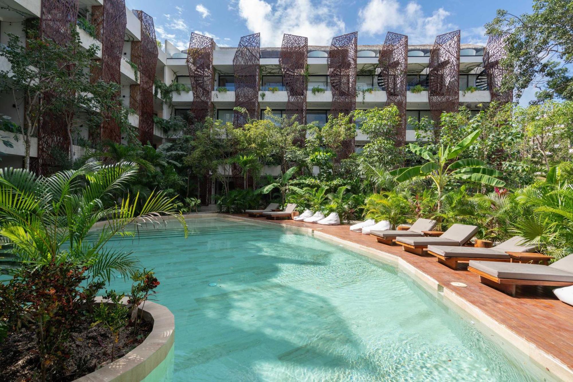 Ferienwohnung Jade Tulum Exterior foto